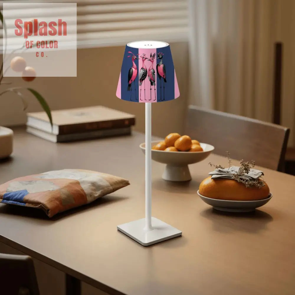 LED Cordless Table Lamp - 4.3’’x4.3’’x14.8’’ - Desk Lamps