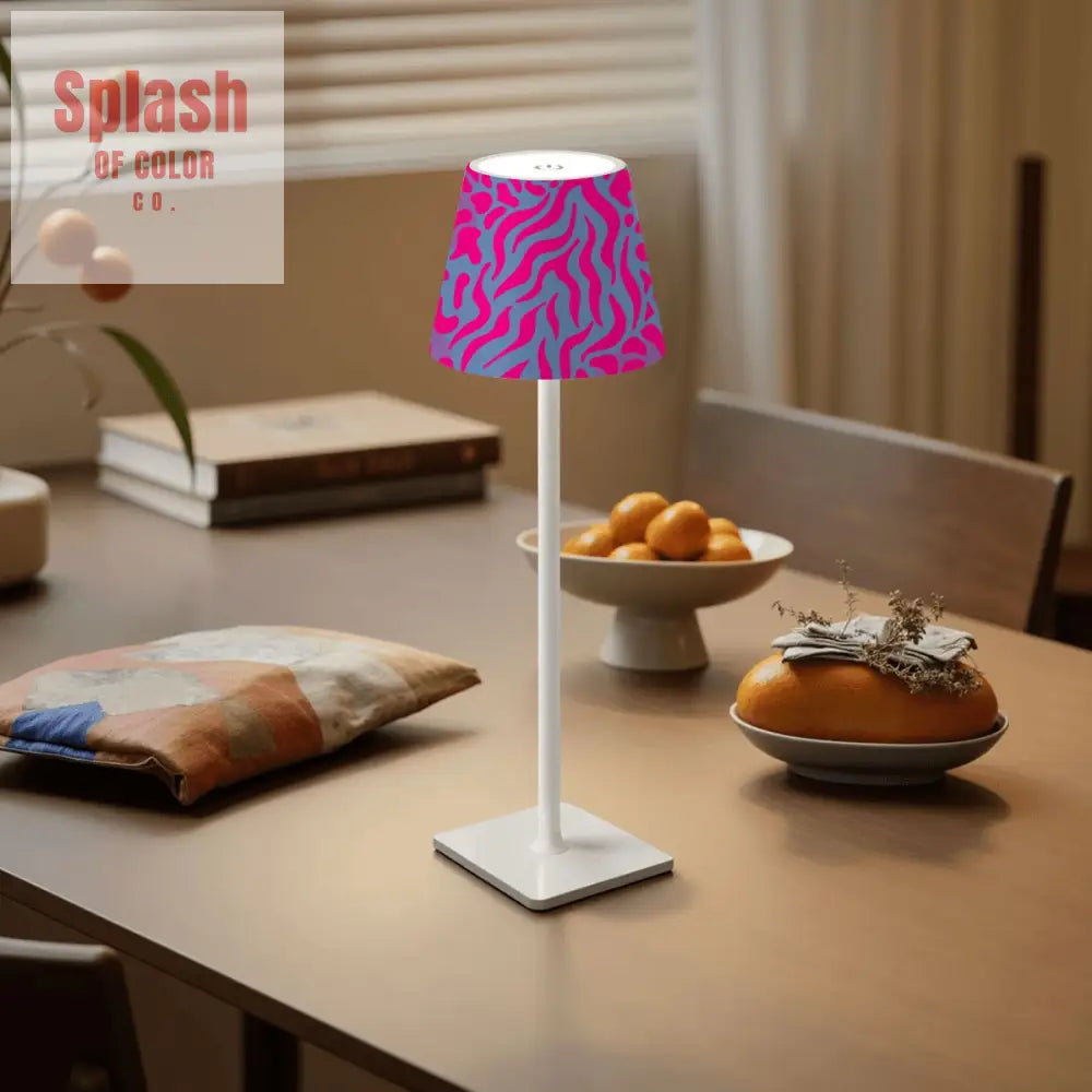 LED Cordless Table Lamp - 4.3’’x4.3’’x14.8’’ - Desk Lamps