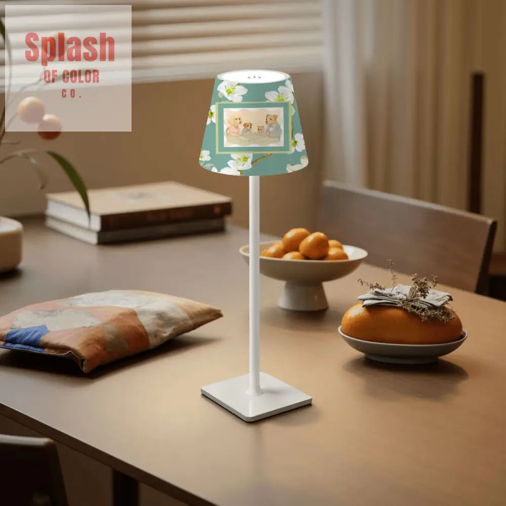 LED Cordless Table Lamp - 4.3’’x4.3’’x14.8’’ - Desk Lamps
