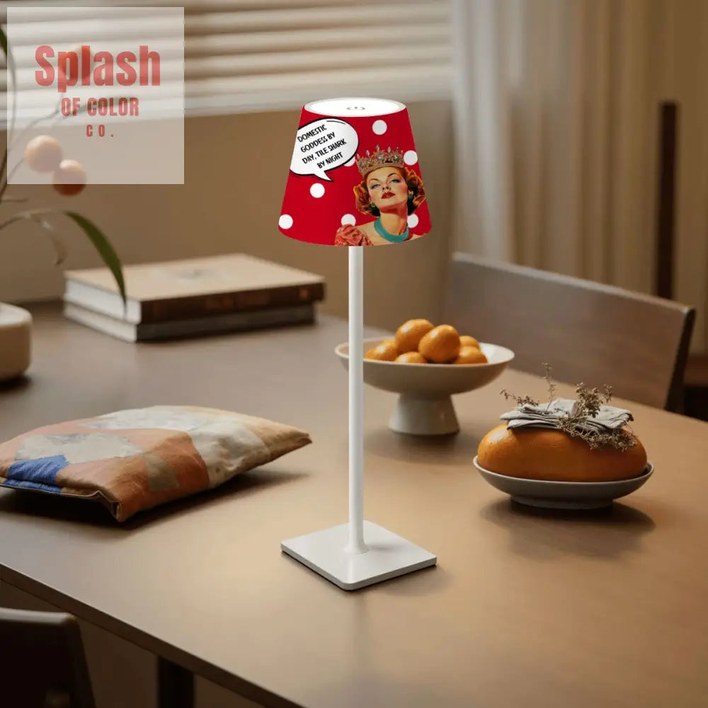 LED Cordless Table Lamp - 4.3’’x4.3’’x14.8’’ - Desk Lamps