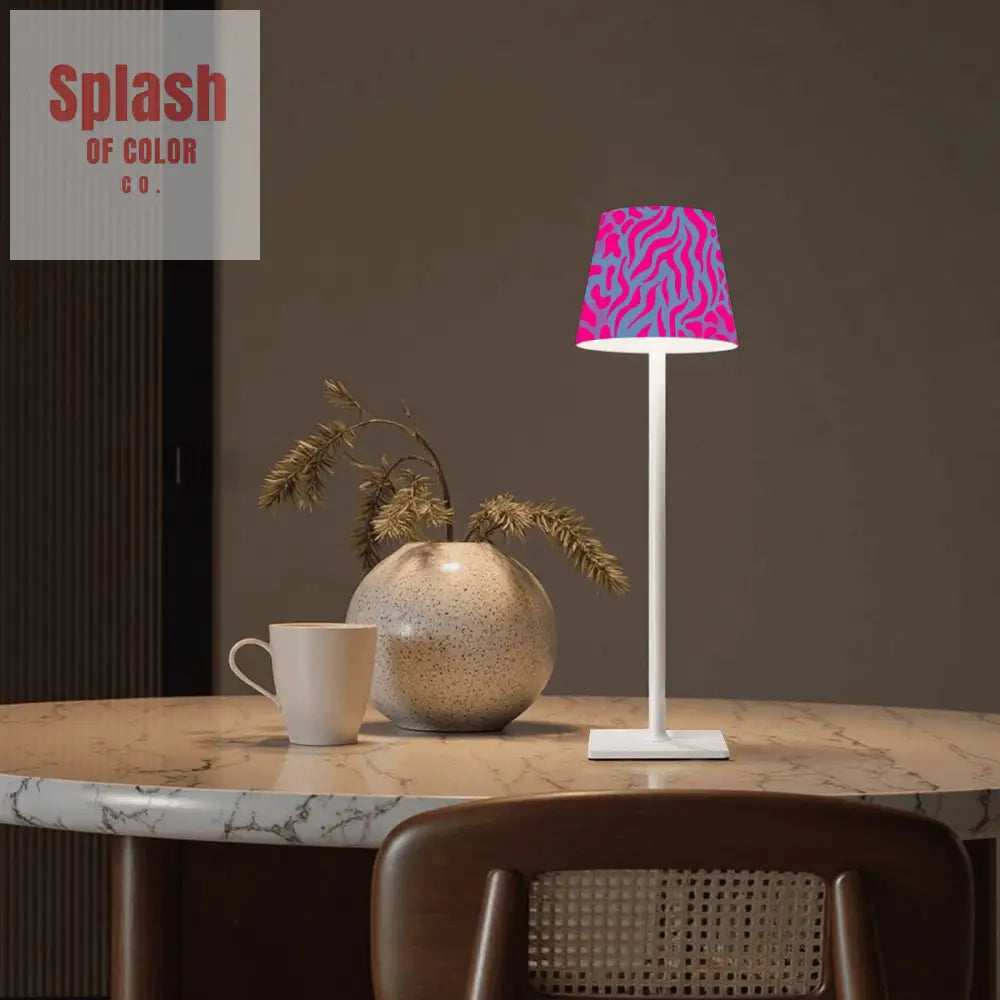 LED Cordless Table Lamp - 4.3’’x4.3’’x14.8’’ - Desk Lamps