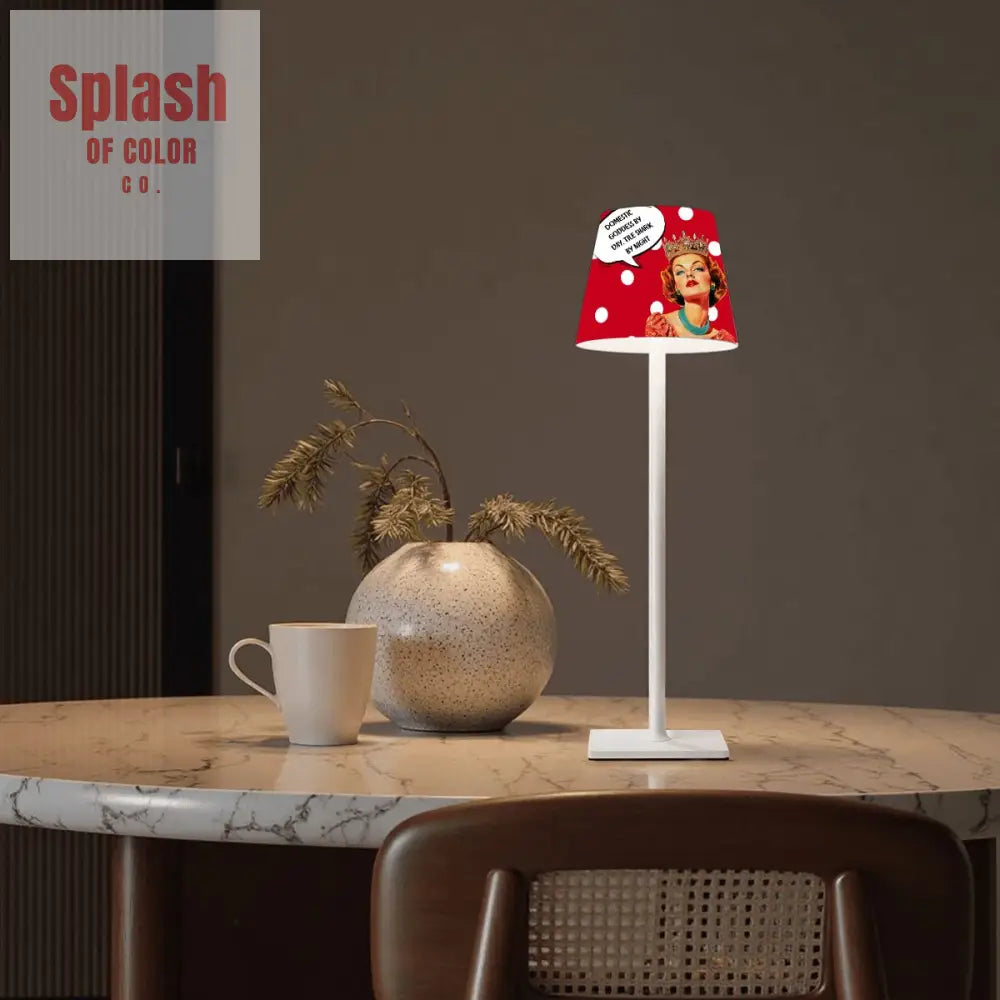 LED Cordless Table Lamp - 4.3’’x4.3’’x14.8’’ - Desk Lamps