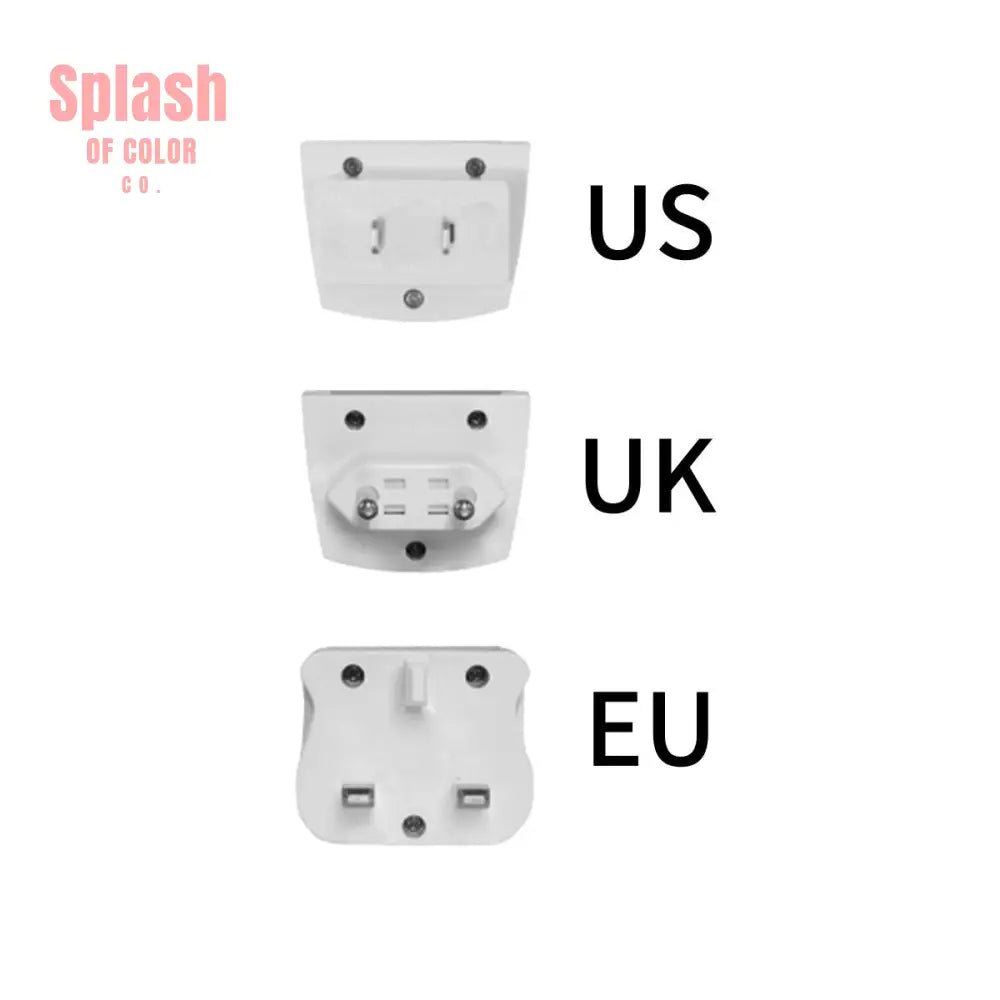 Mahjong Designed Asian Inspired LED Night Light Set of 2 - Splash of Color co.