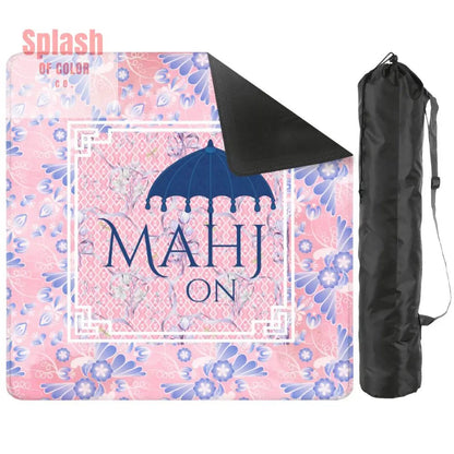 Mahj On, Pretty In Pink Pastels Parasol Umbrella, Mahjong Mat - Splash of Color co.