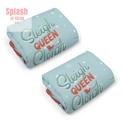 Mahjong Christmas Kitchen Bath Tea Towels Funny Sleigh Queen Vintage Nostalgia Mahj Gift