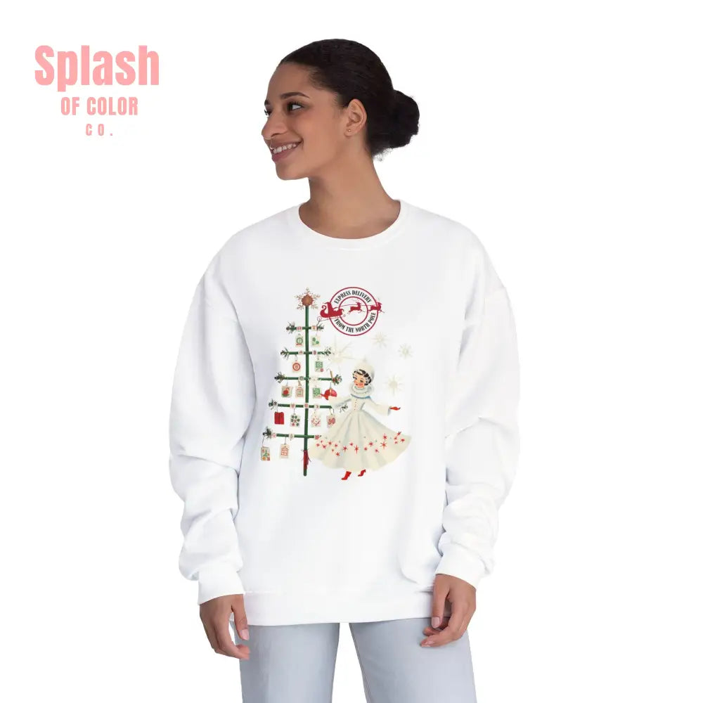 Mahjong Christmas Sweater Cozy Holiday Crewneck Festive Sweatshirt With Vintage Whimsy - Sweatshirt