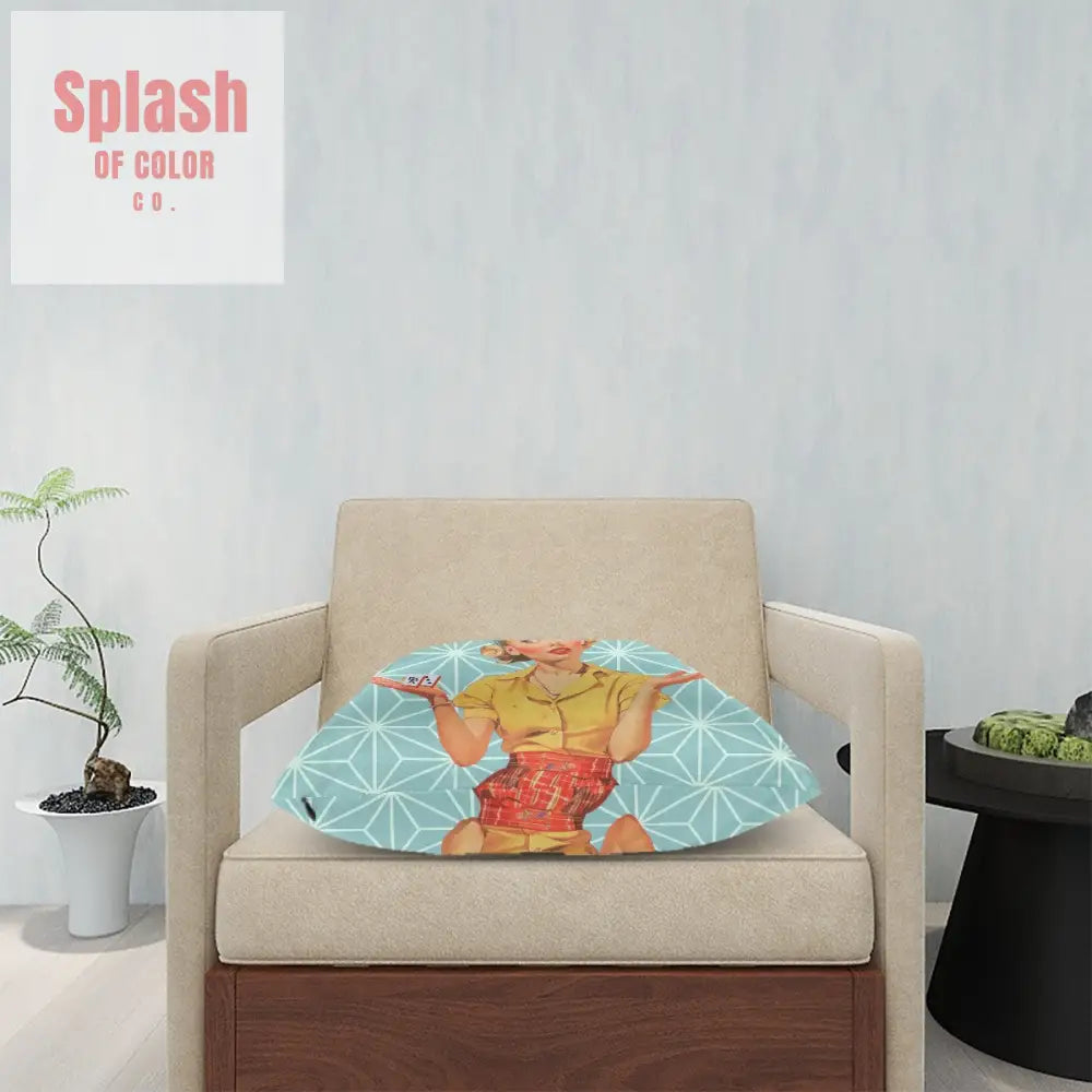 Mahjong Crack Bam Dot Cute Pillow Covers For Mahj Night Gift Idea - Pillow Case