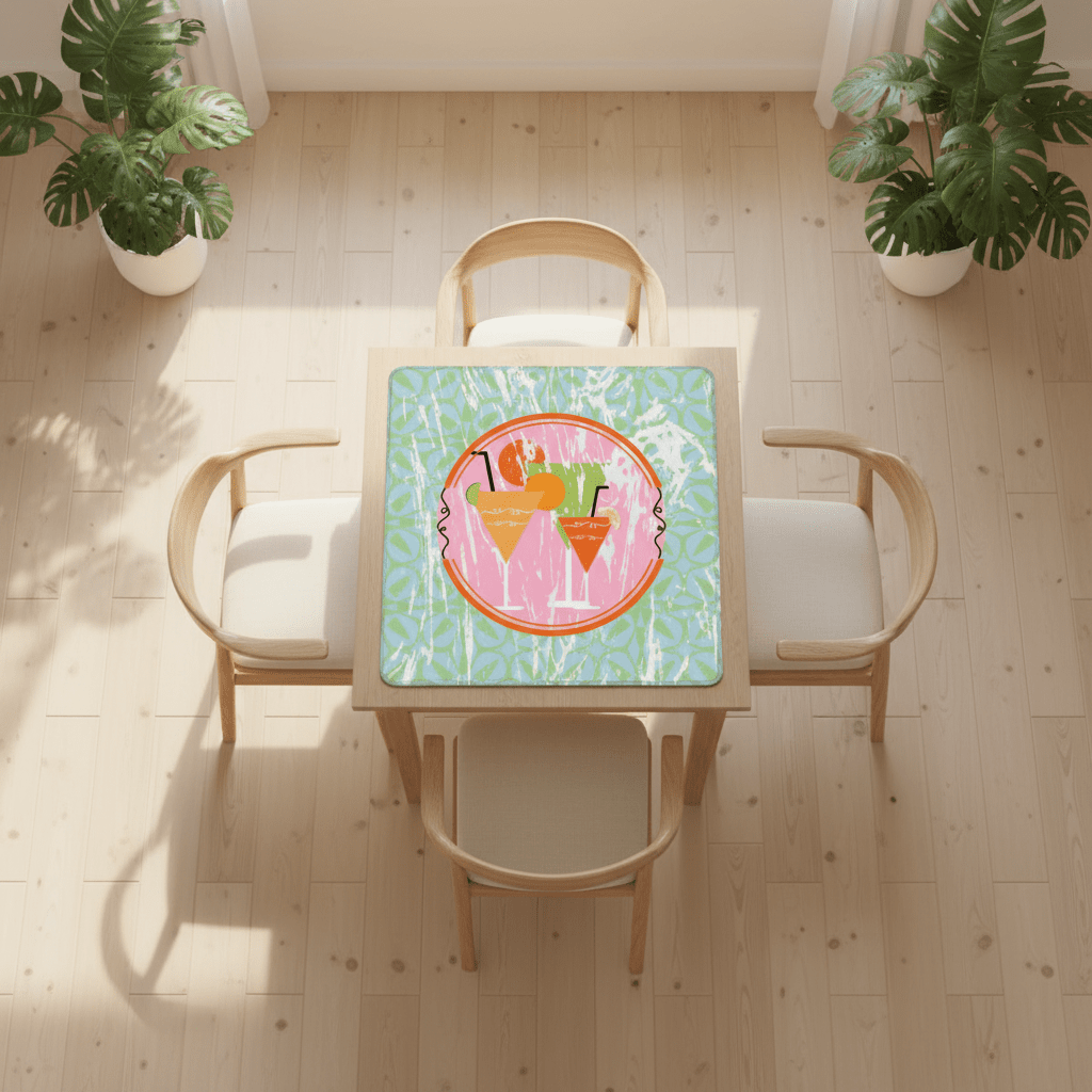 Modern Mixology Mahjong Mat - Splash of Color Co.