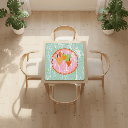 Modern Mixology Mahjong Mat - Splash of Color Co.