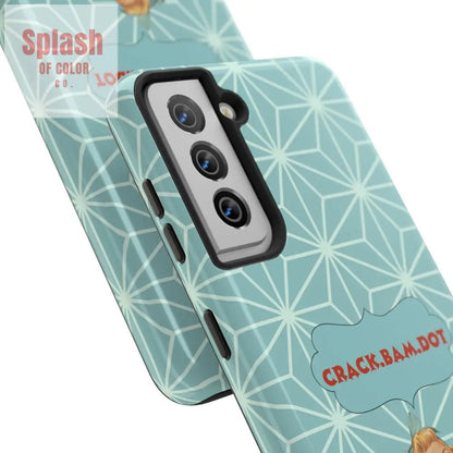 Mahjong Funny Phone Case, Crack Bam Dot Vintage Style, Funny Gift for Friends, Durable Protection, Perfect for Any Occasion - Splash of Color co.