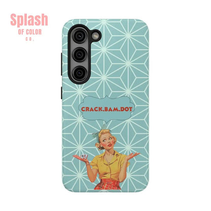 Mahjong Funny Phone Case Crack Bam Dot Vintage Style Funny Gift for Friends Durable Protection Perfect for Any Occasion