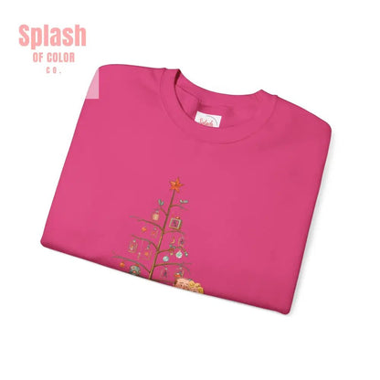 Mahjong Lover Christmas Cozy Holiday Sweatshirt for Family Gatherings And Festive Mahjong Game Nights - Splash of Color co.