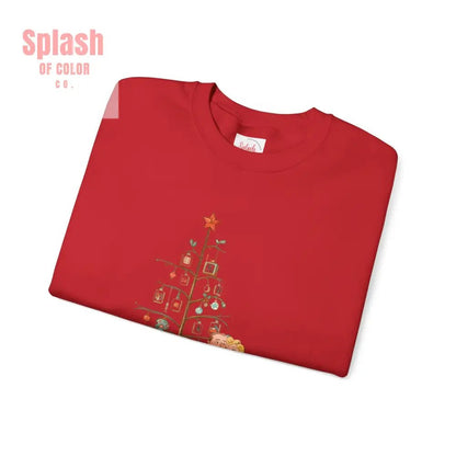 Mahjong Lover Christmas Cozy Holiday Sweatshirt for Family Gatherings And Festive Mahjong Game Nights - Splash of Color co.