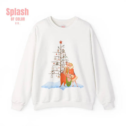 Mahjong Lover Christmas Cozy Holiday Sweatshirt for Family Gatherings And Festive Mahjong Game Nights - Splash of Color co.