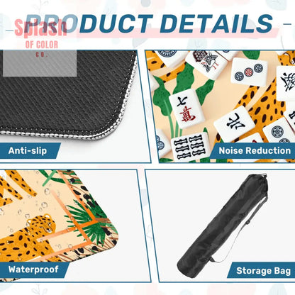 Mahjong Mat 31.5’’x31.5’’ (Ship Folded) - Daily Accessories