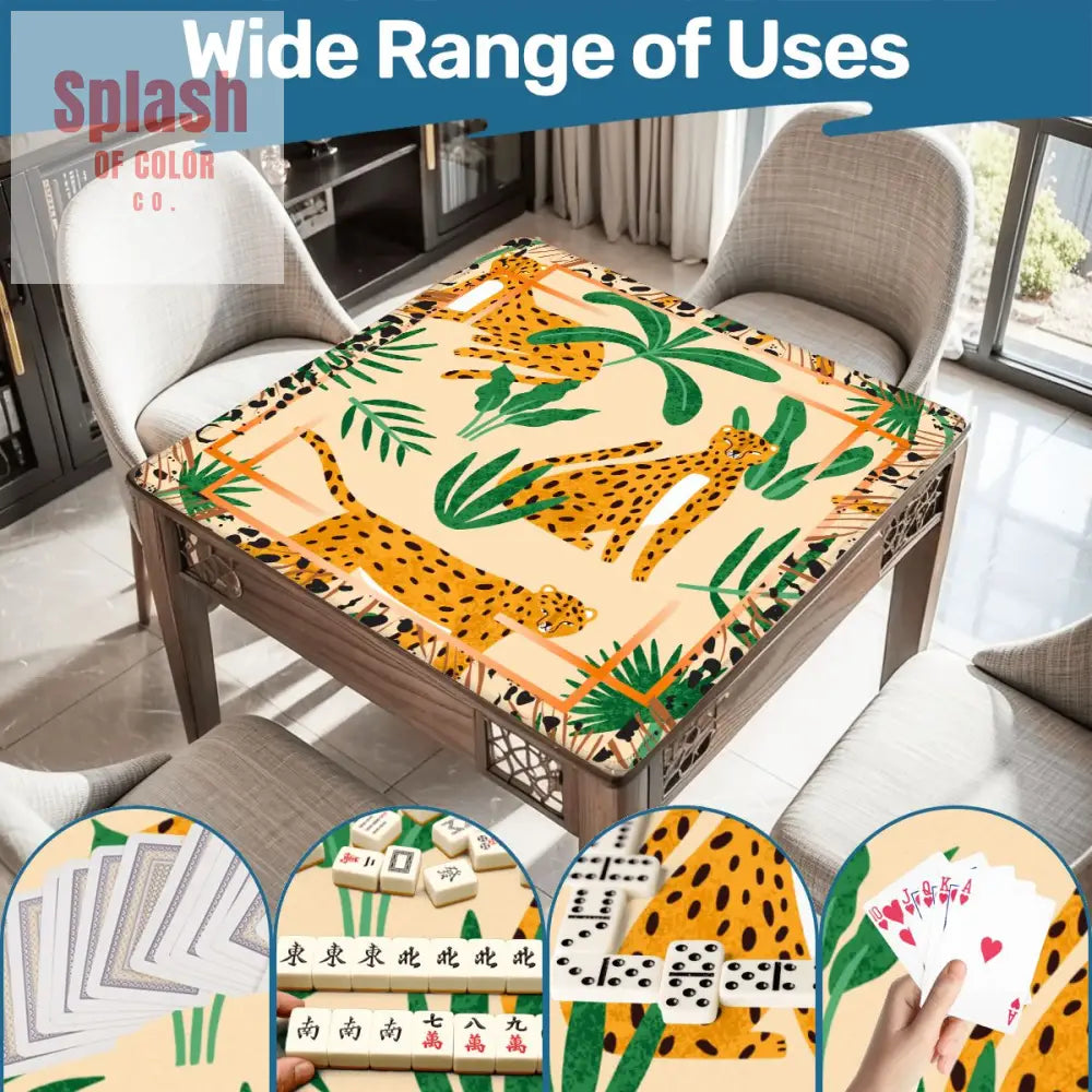 Mahjong Mat 31.5’’x31.5’’ (Ship Folded) - Daily Accessories