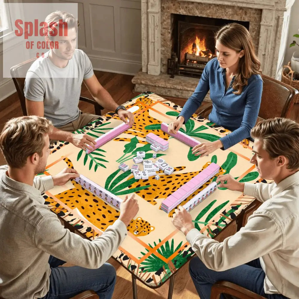 Mahjong Mat 31.5’’x31.5’’ (Ship Folded) - Daily Accessories