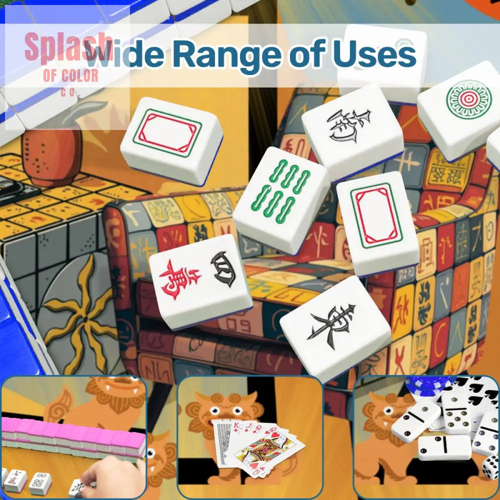 Mahjong Mat 31.5’’x31.5’’ (Ship Folded) Daily Accessories