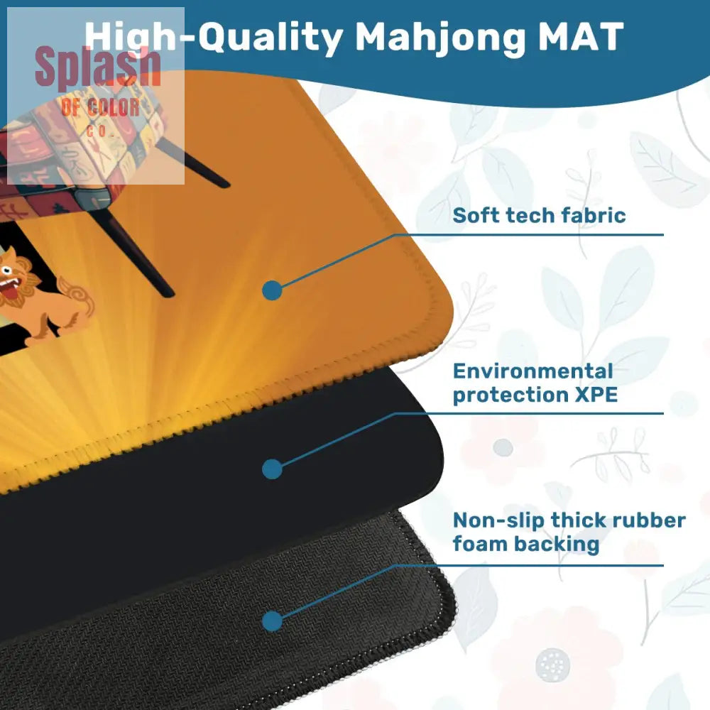Mahjong Mat 31.5’’x31.5’’ (Ship Folded) Daily Accessories