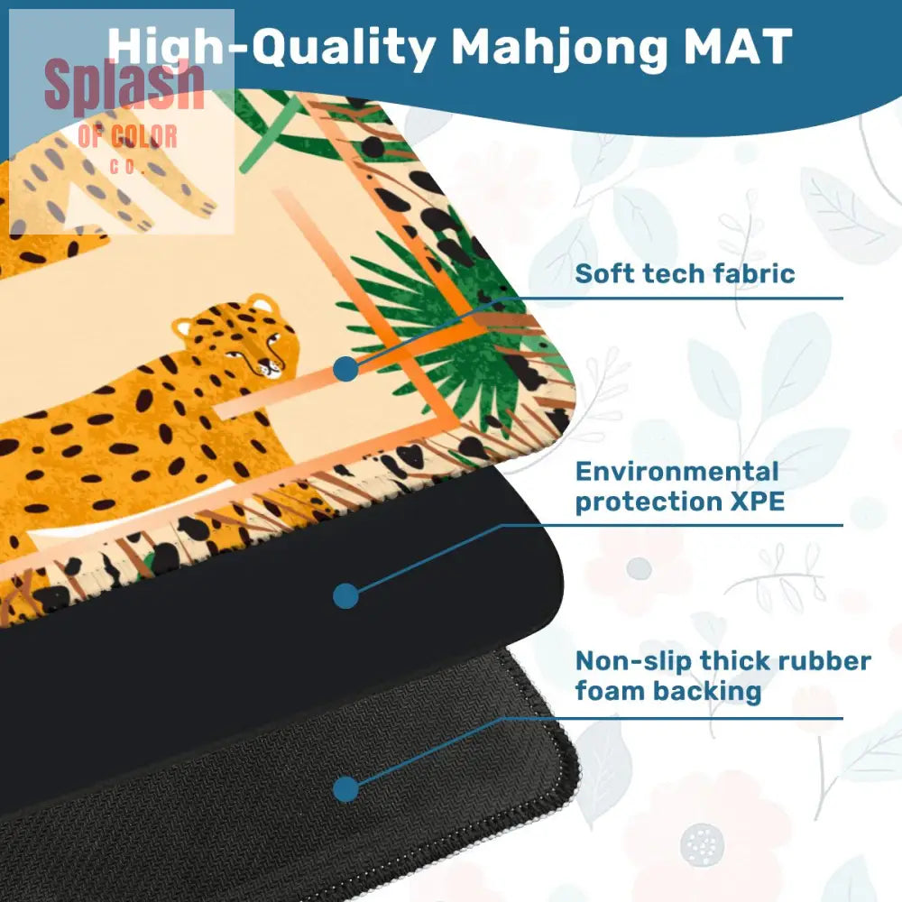 Mahjong Mat 31.5’’x31.5’’ (Ship Folded) - Daily Accessories