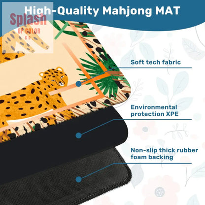 Mahjong Mat 31.5’’x31.5’’ (Ship Folded) - Daily Accessories