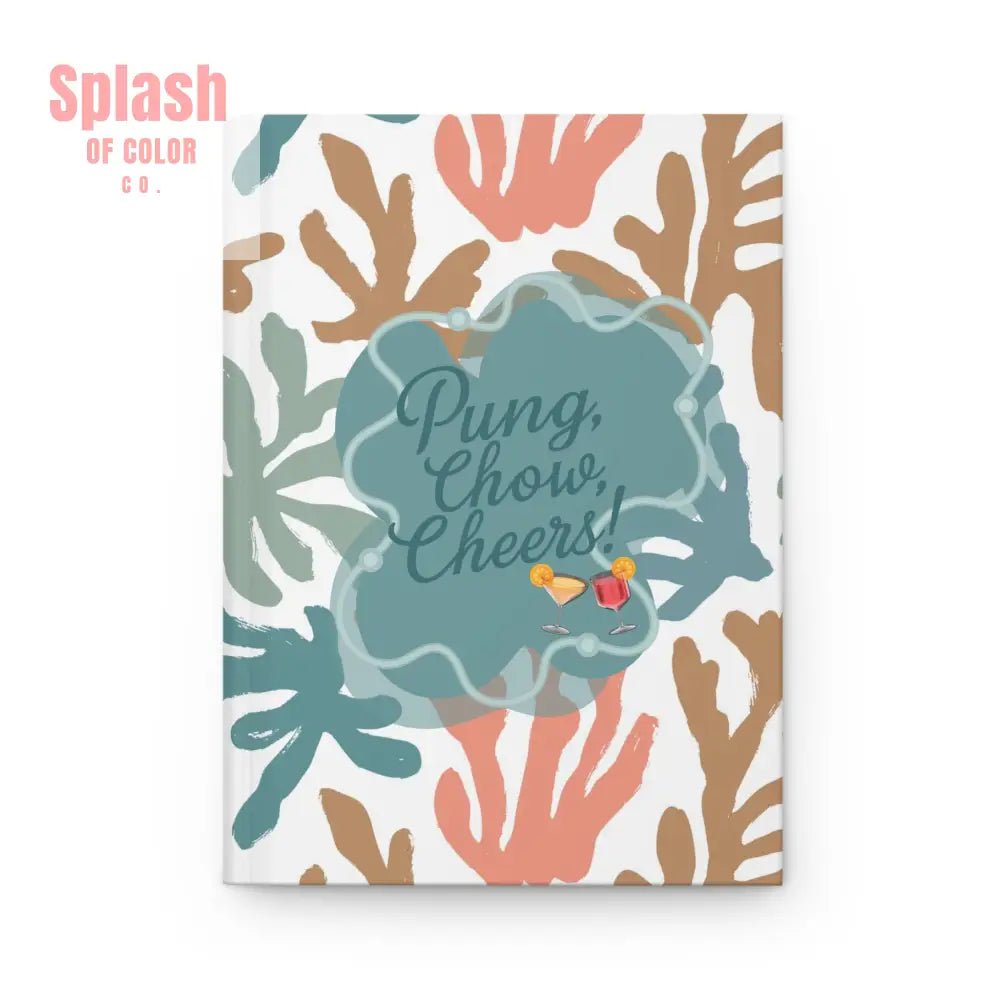 Mahjong Pung Chow Cheers Tropical Coral Reef Cute Notebook Journal Paper products