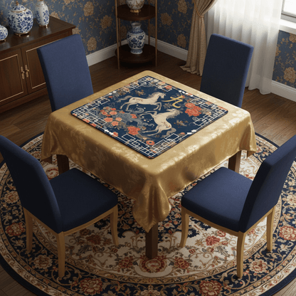 Year of the Fire Horse 2026 Limited Edition Mahjong Mat - Splash of Color Co.