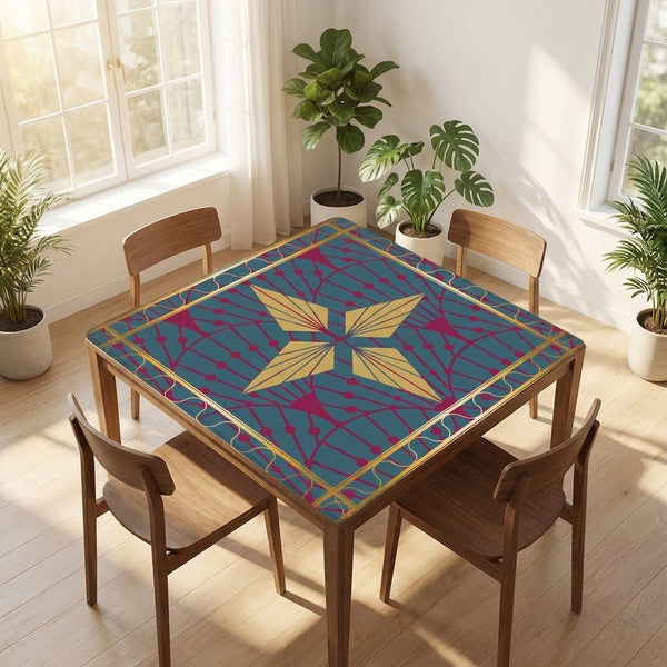 Art Deco Mahjong Mat, Speakeasy Golden Glitz & Berry Blitz - Splash of Color Co.