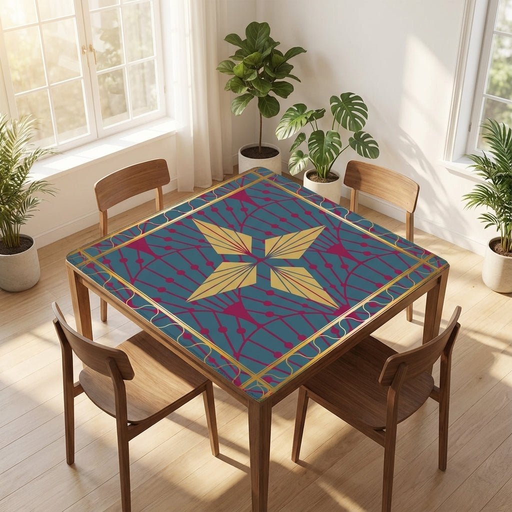 Art Deco Mahjong Mat, Speakeasy Golden Glitz & Berry Blitz - Splash of Color Co.