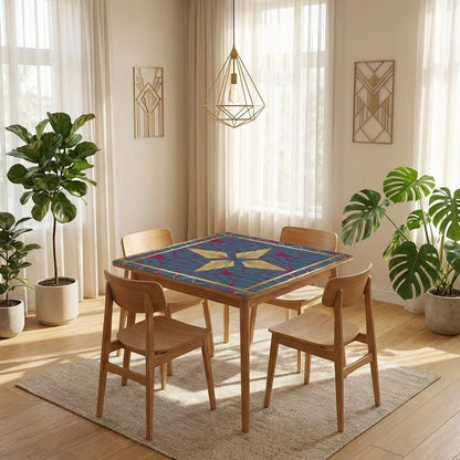 Art Deco Mahjong Mat, Speakeasy Golden Glitz & Berry Blitz - Splash of Color Co.