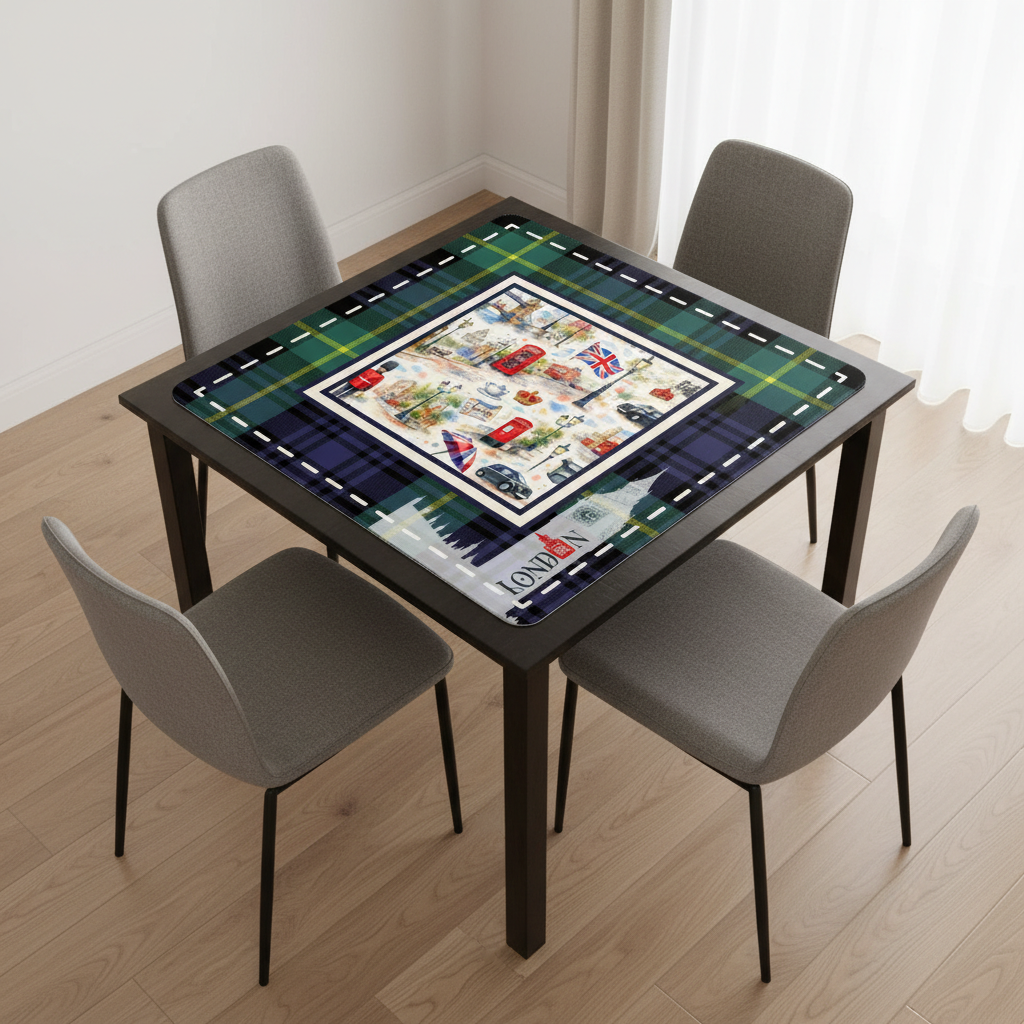 Streets of London Mahjong Mat