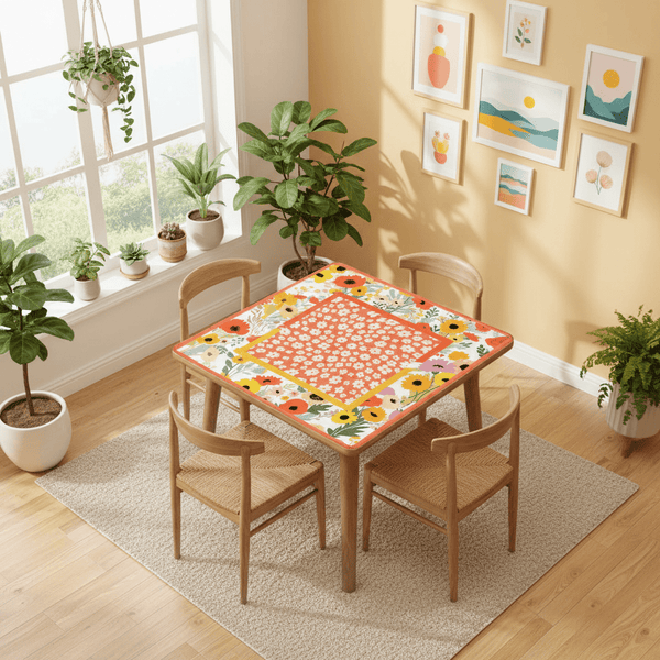 Petals And Pungs Spring Garden Mahjong Mat - Splash of Color Co.