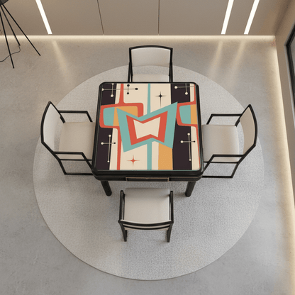 Mod Squad Mahjong Mat Lucky Grid - Splash of Color Co.