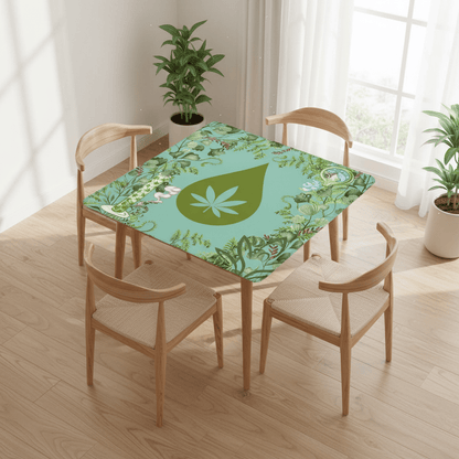 Kongs Bongs And Winds Cannabis Mahjong Mat - Splash of Color Co.