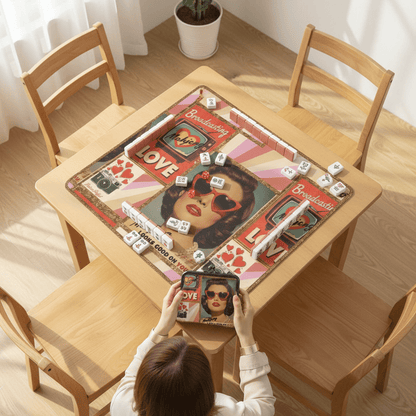 The Era Of Mahjong Looks Good On You Mahjong Mat - Splash of Color Co.
