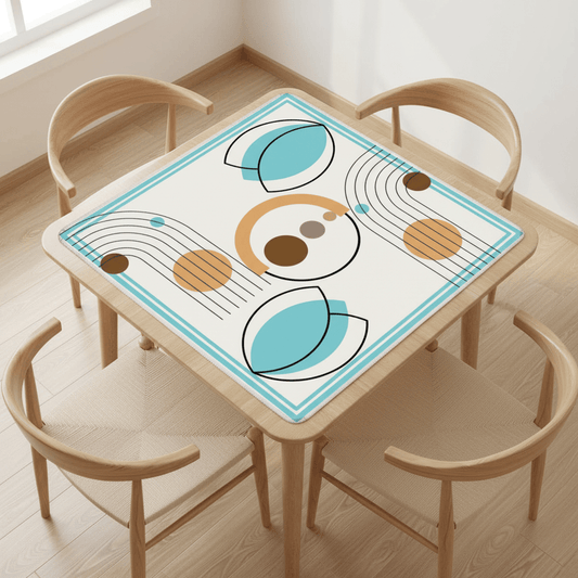 Cloud Dancer Modern Purist Mahjong Mat - Splash of Color Co.