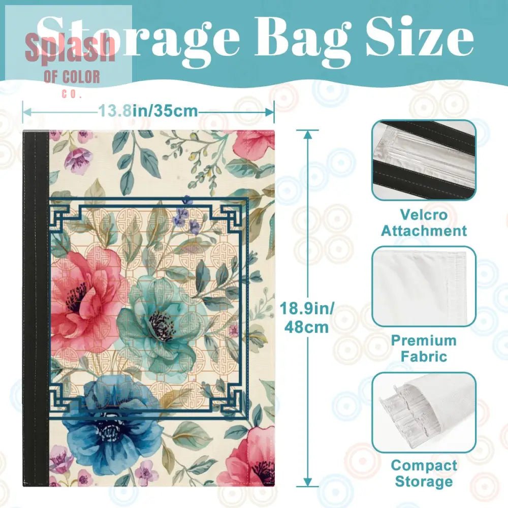 Mahjong Tile Pusher Racks, Asian Designed Mahjong Rack Storage Bag - Splash of Color co.