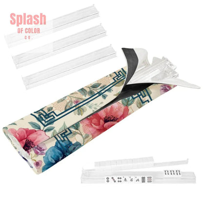 Mahjong Tile Pusher Racks, Asian Designed Mahjong Rack Storage Bag - Splash of Color co.