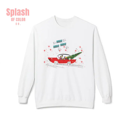 Nostalgic Mahjong Funny Vintage Designed Christmas Crewneck Sweatshirt Cozy Christmas Sweater For Mahj Lover Sweatshirt