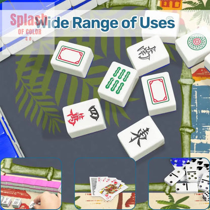 Old World Vintage Florida Beach Heritage Collection Mahjong Mat Daily Accessories