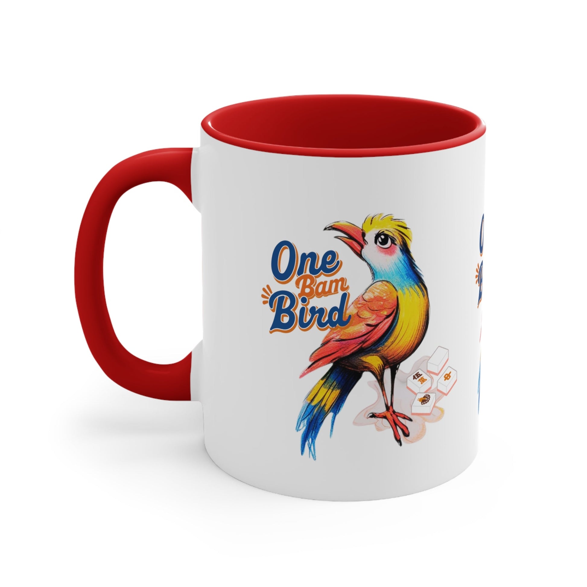One Bam Bird Mahjong Mug Gift For Mahjongg Enthusiasts Hostess Gift For Mahjong Game Night Play - Mug