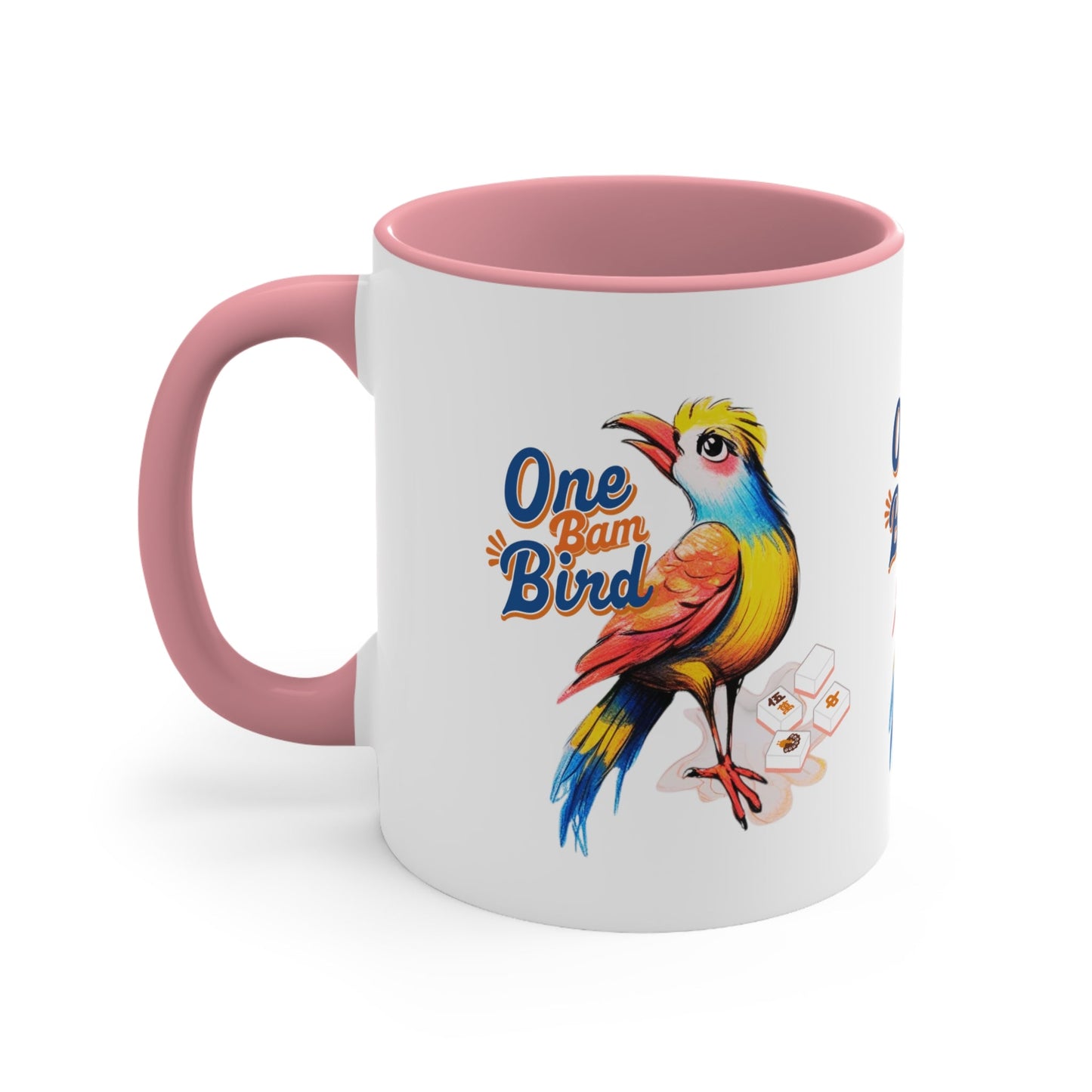 One Bam Bird Mahjong Mug Gift For Mahjongg Enthusiasts Hostess Gift For Mahjong Game Night Play - Mug
