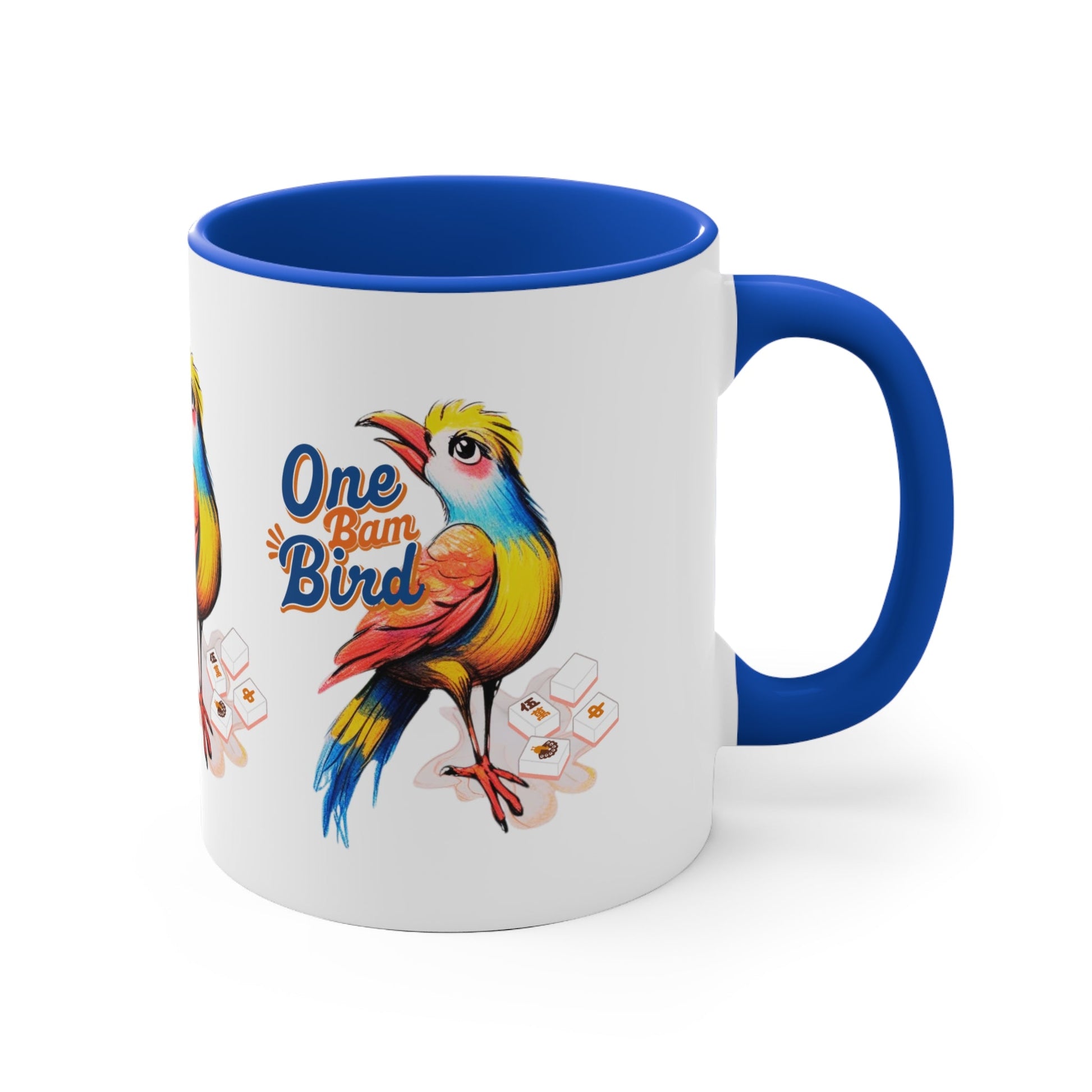 One Bam Bird Mahjong Mug Gift For Mahjongg Enthusiasts Hostess Gift For Mahjong Game Night Play - Mug
