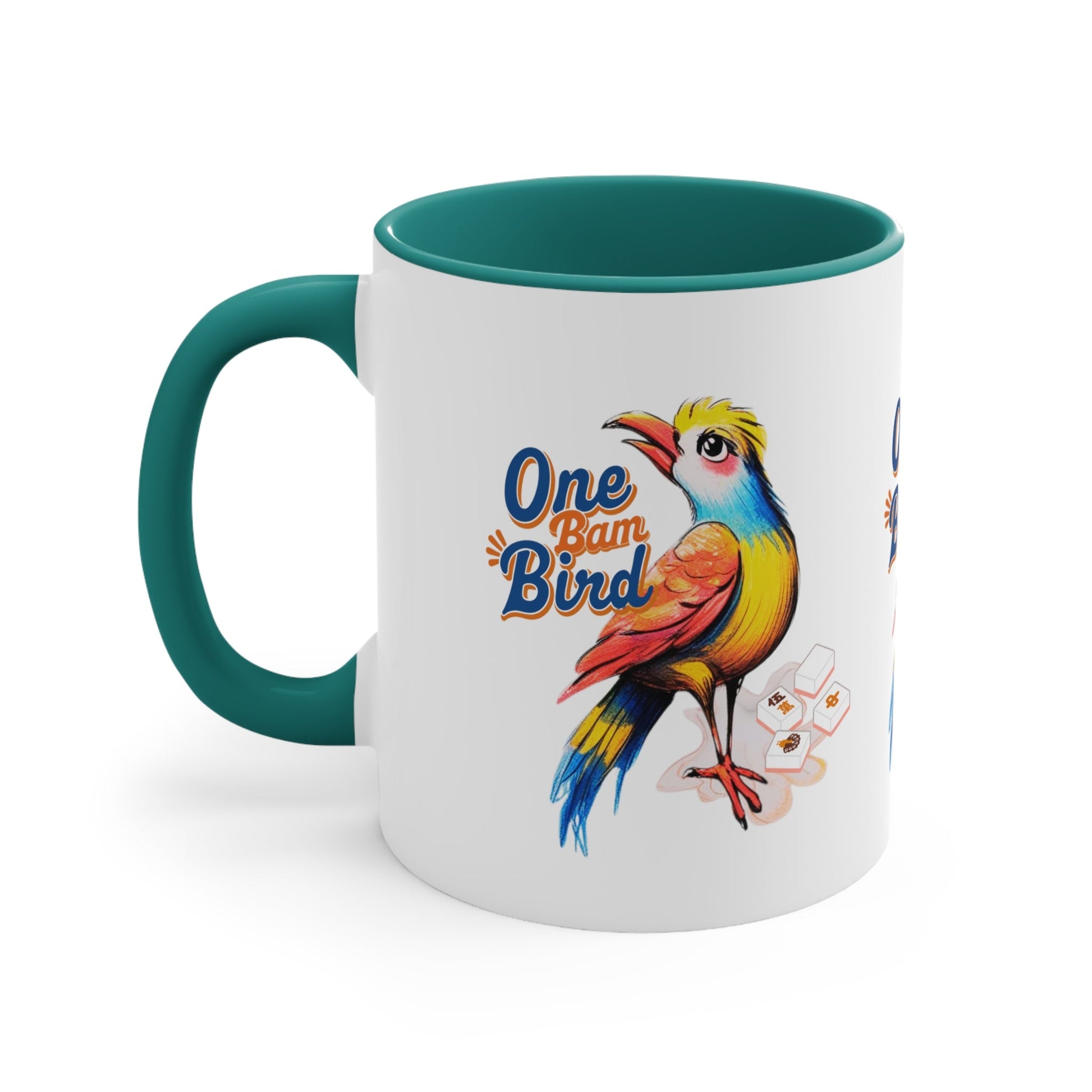 One Bam Bird Mahjong Mug Gift For Mahjongg Enthusiasts Hostess Gift For Mahjong Game Night Play - Mug