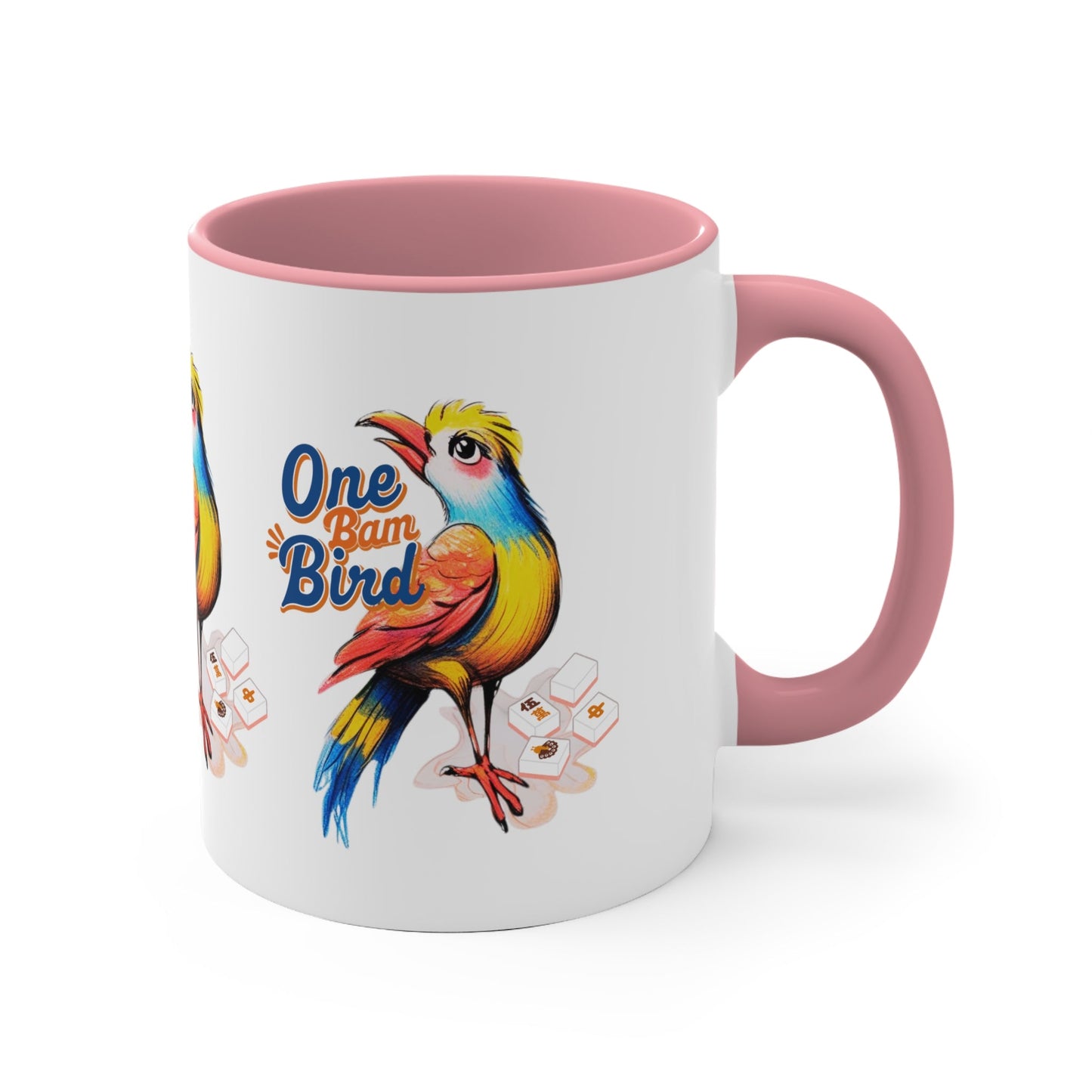 One Bam Bird Mahjong Mug Gift For Mahjongg Enthusiasts Hostess Gift For Mahjong Game Night Play - Mug