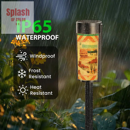 Outdoor Solar Lights - 4pcs - Garden Decor