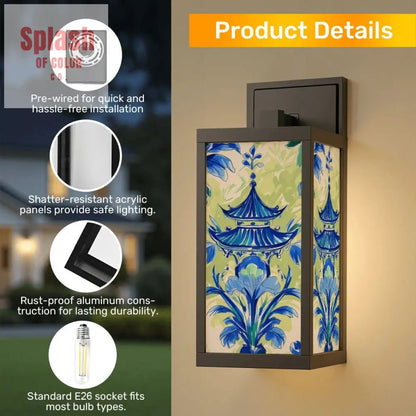 Patio Wall Light - One Size - Wall Lighting