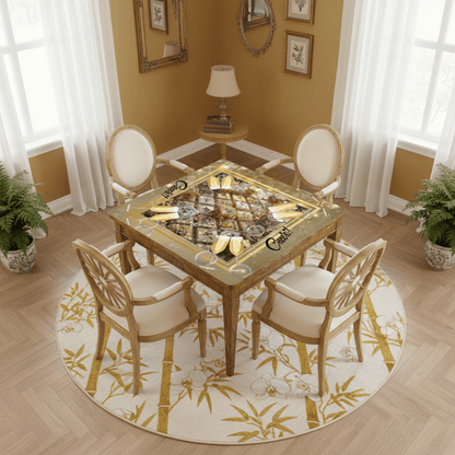 New Year's Eve Mahjong Mat, Glitz Gold - Splash of Color Co.