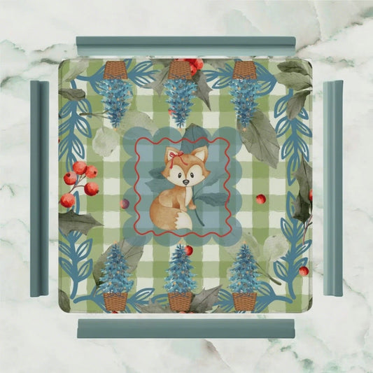 Foxie Moxie Woodland Holiday Winter Mahjong