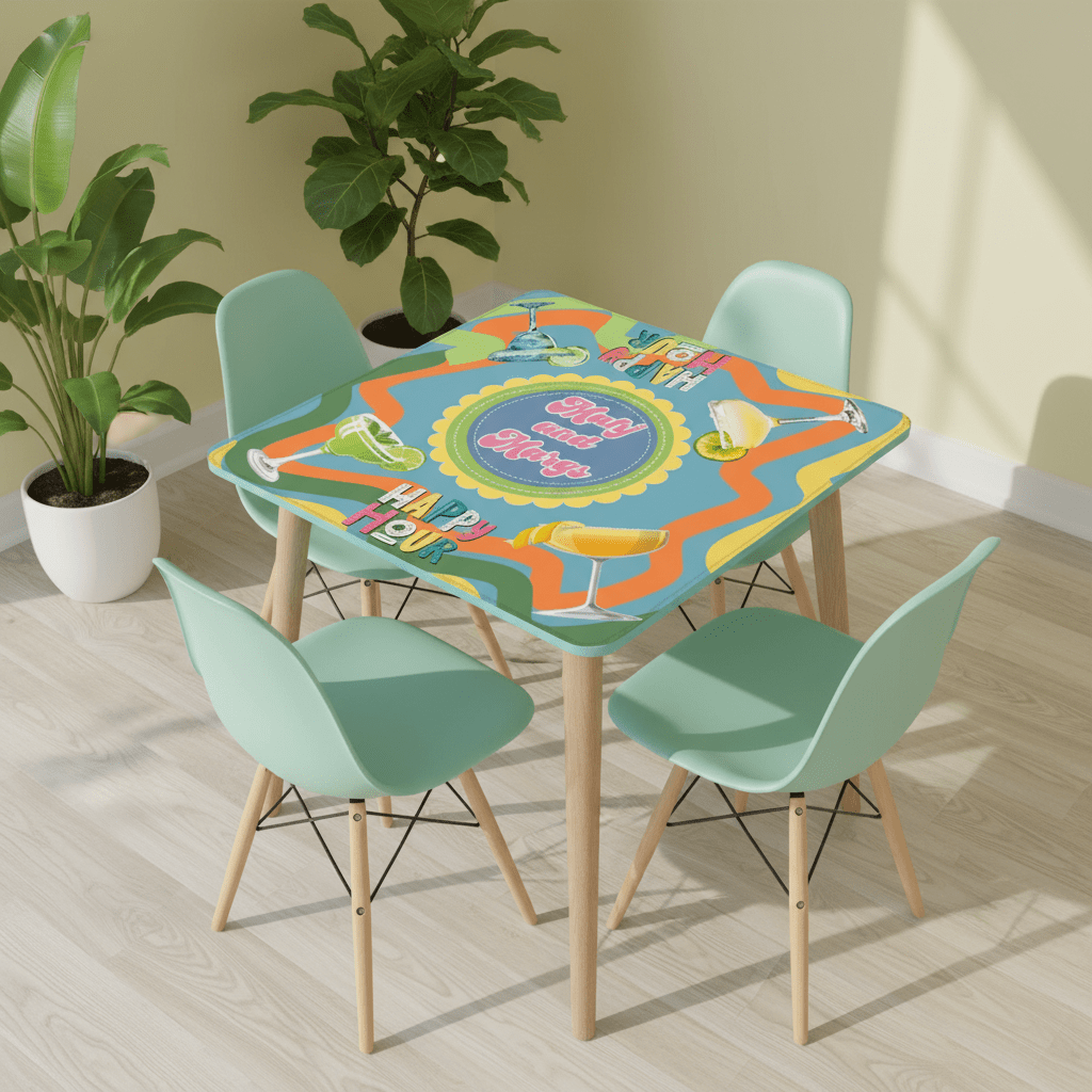Mahj And Margs Come On Get Happy Mahjong Mat - Splash of Color Co.